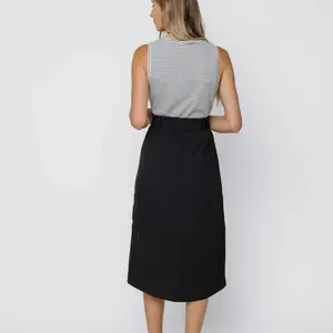 Sally Midi Dress Button Front