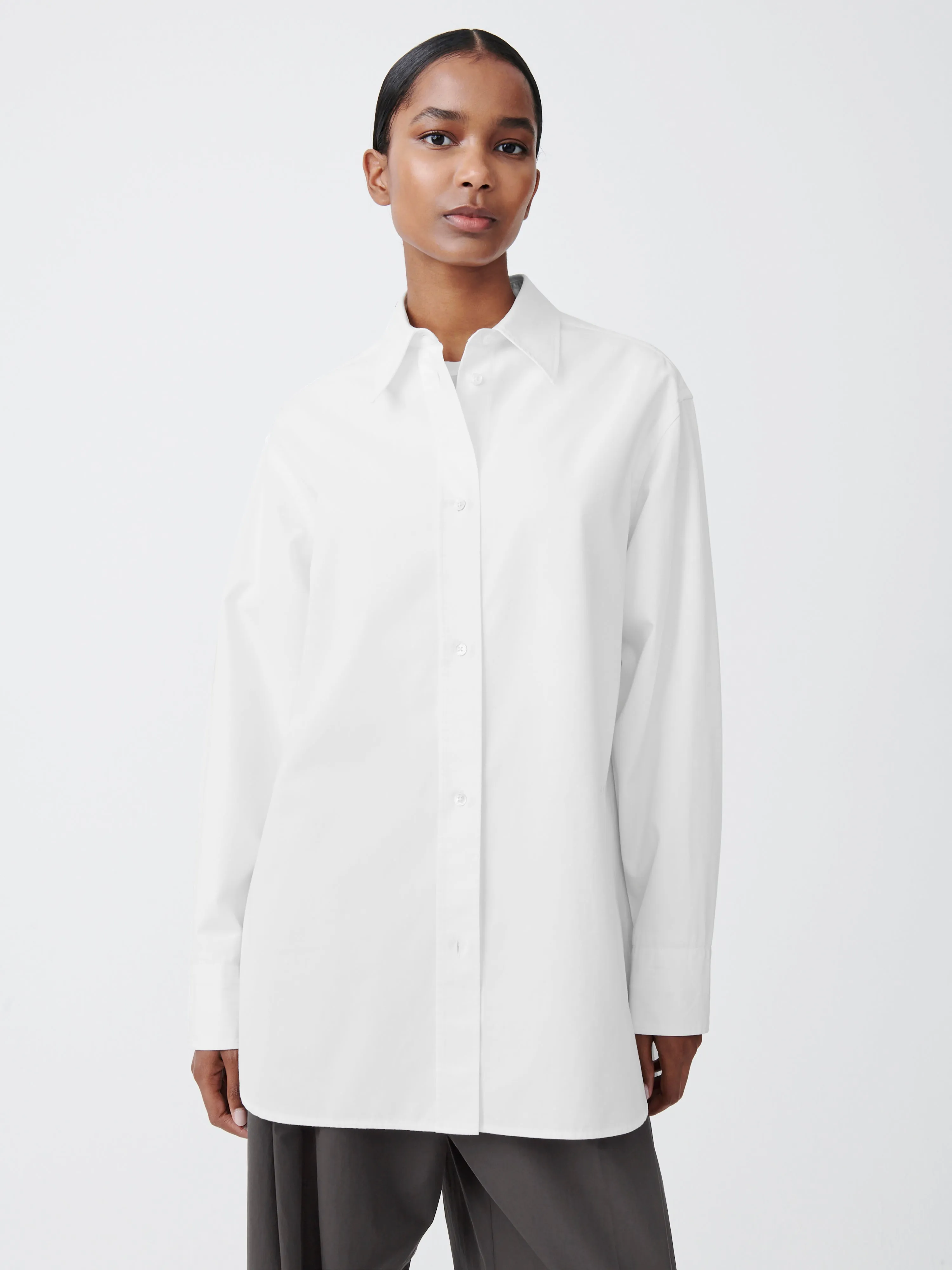 Santos Oxford Shirt - Optic White