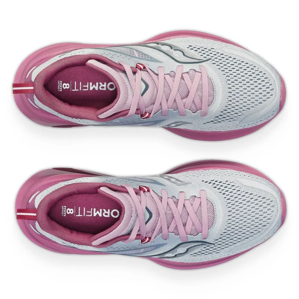 Saucony Omni 22 Women's Running Shoe in Cloud/Orchid