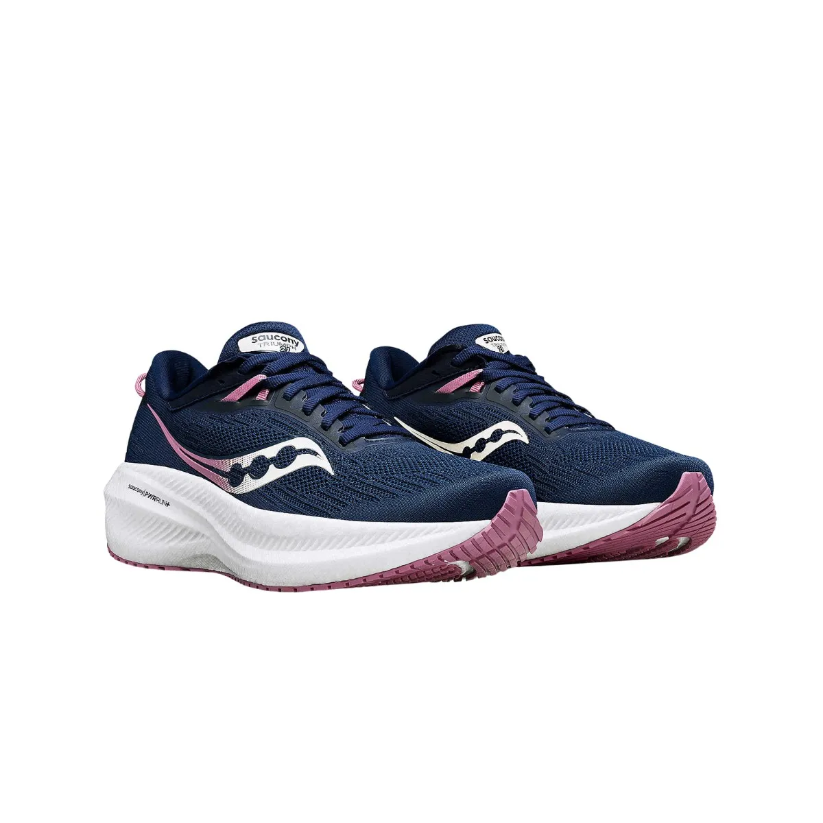 Saucony Triumph 21 Women's Sneakers Blue Pink SS24