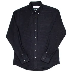 Schnayderman's Flannel Xsmall Check Leisure Shirt - Black/Dark Grey