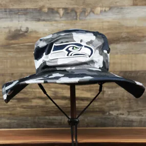 Seattle Seahawks training camp 2022 bucket hat navy