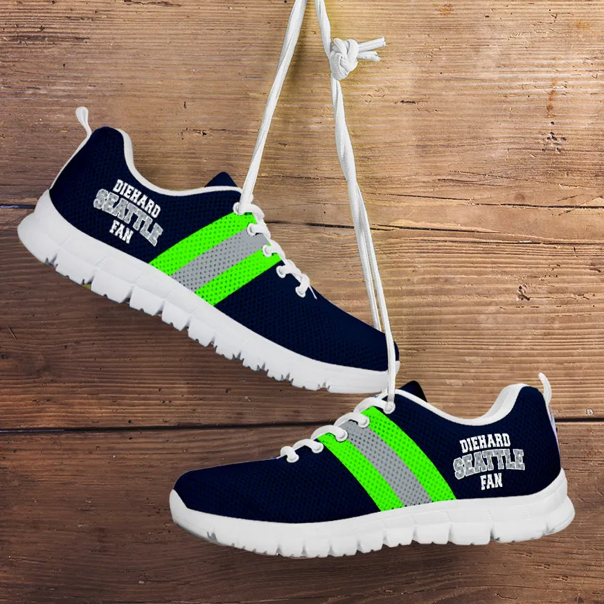 Seattle sports shoes Navy White