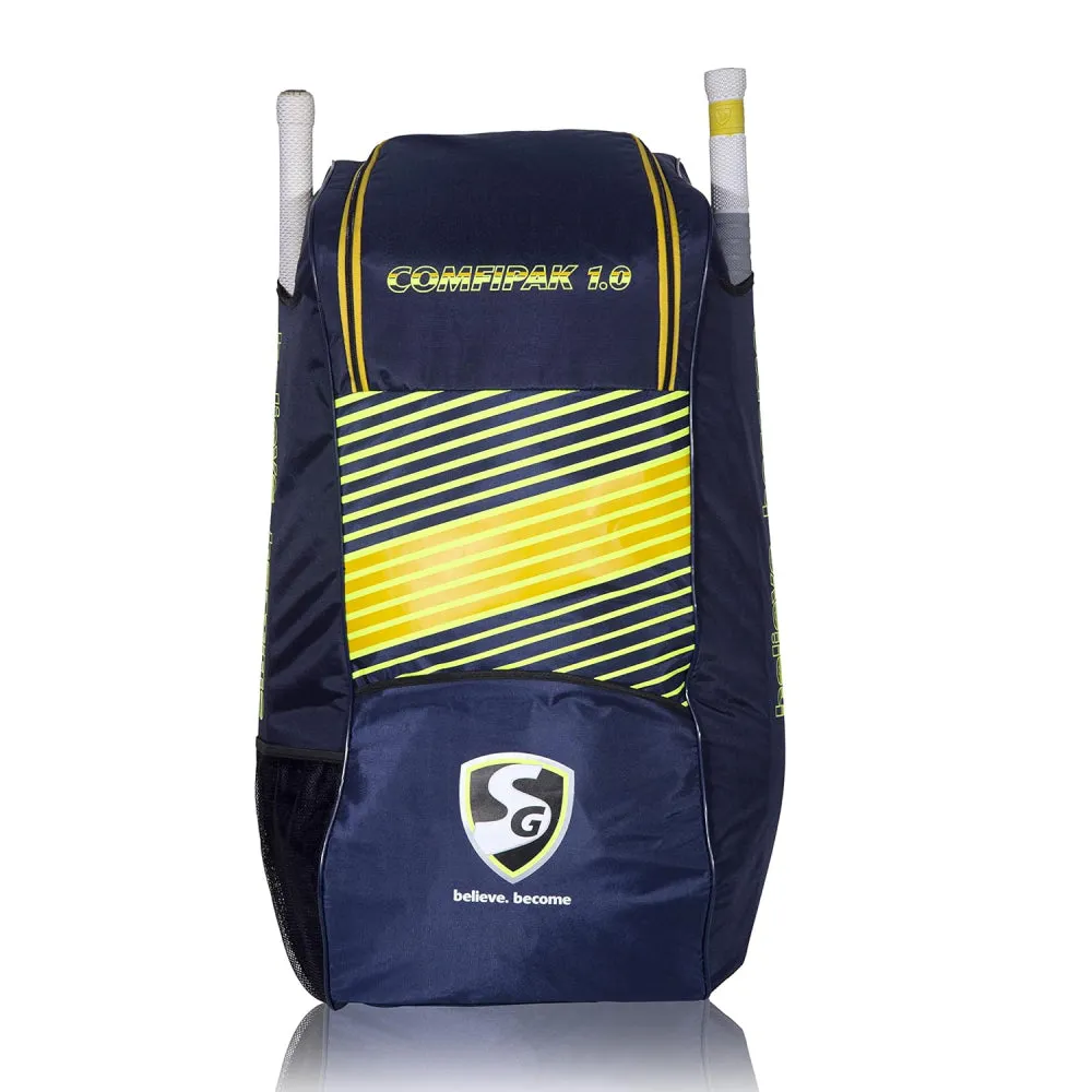 SG Comfipak 1 O Cricket Kit Bag (Blue/Camo)