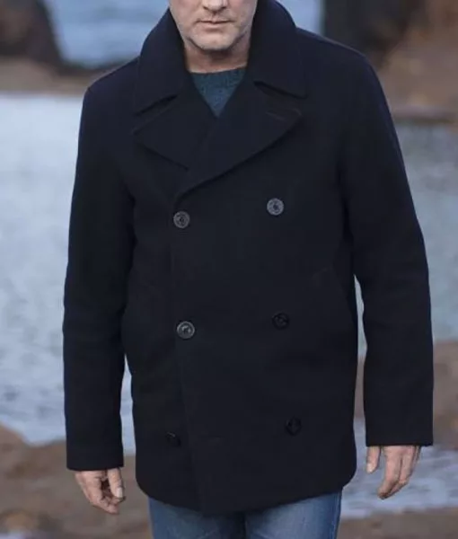 Shetland DI Jimmy Perez (Douglas Henshall) Peacoat | Shop Now!