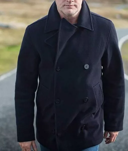 Shetland DI Jimmy Perez (Douglas Henshall) Peacoat | Shop Now!