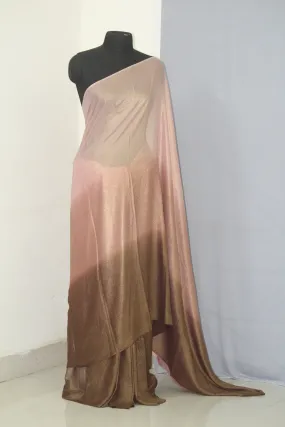 Shimmer georgette saree