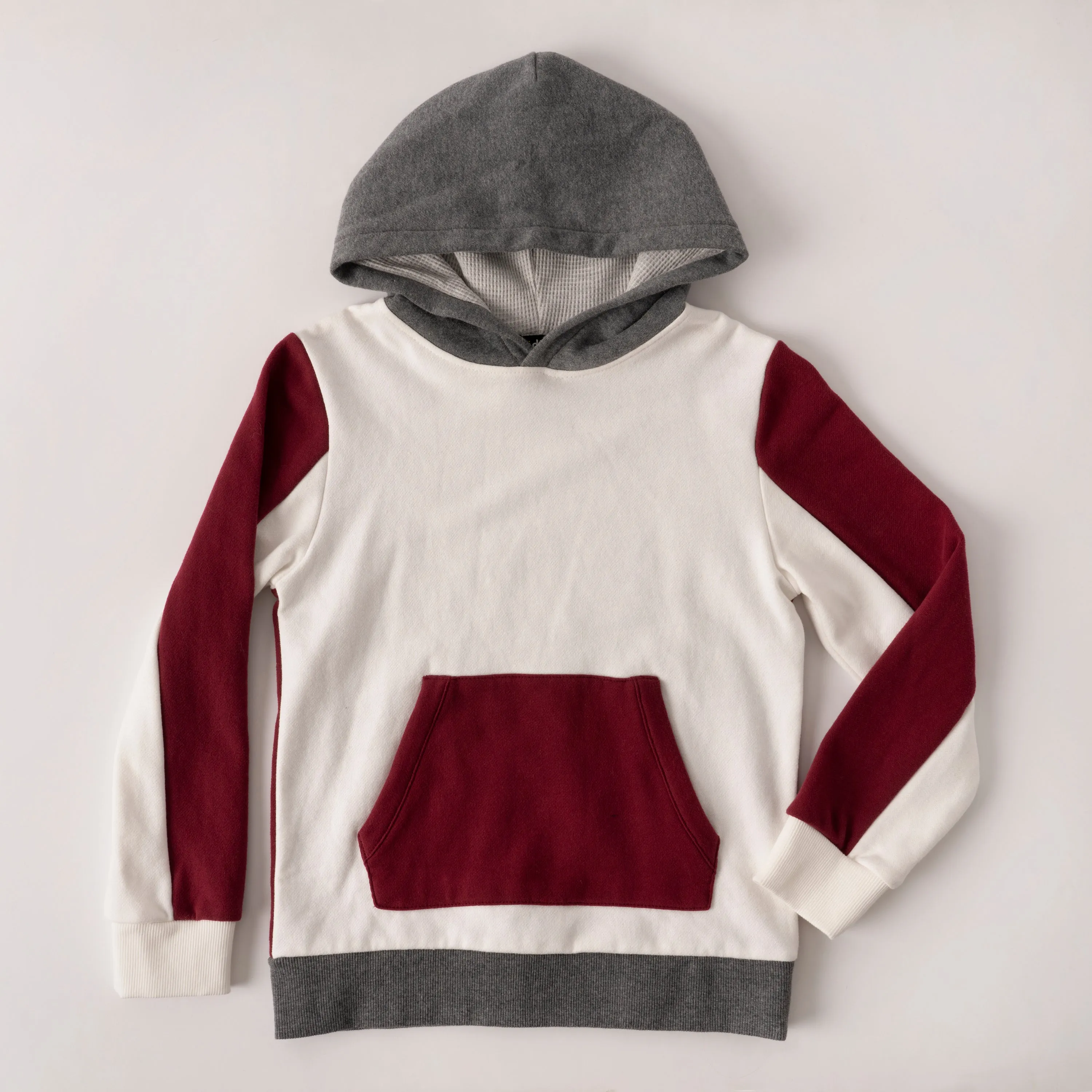 Side Color Blocked Hoodie