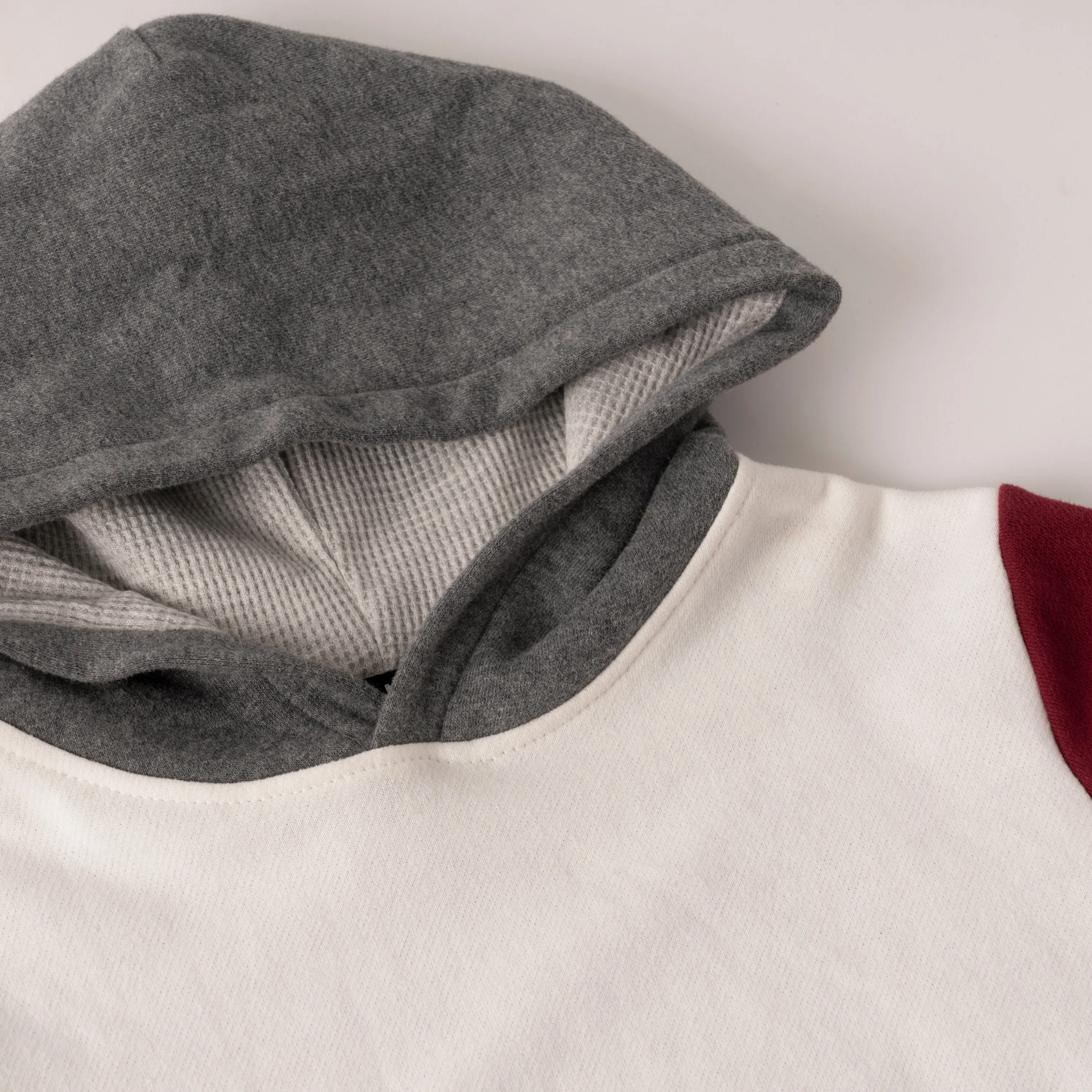 Side Color Blocked Hoodie