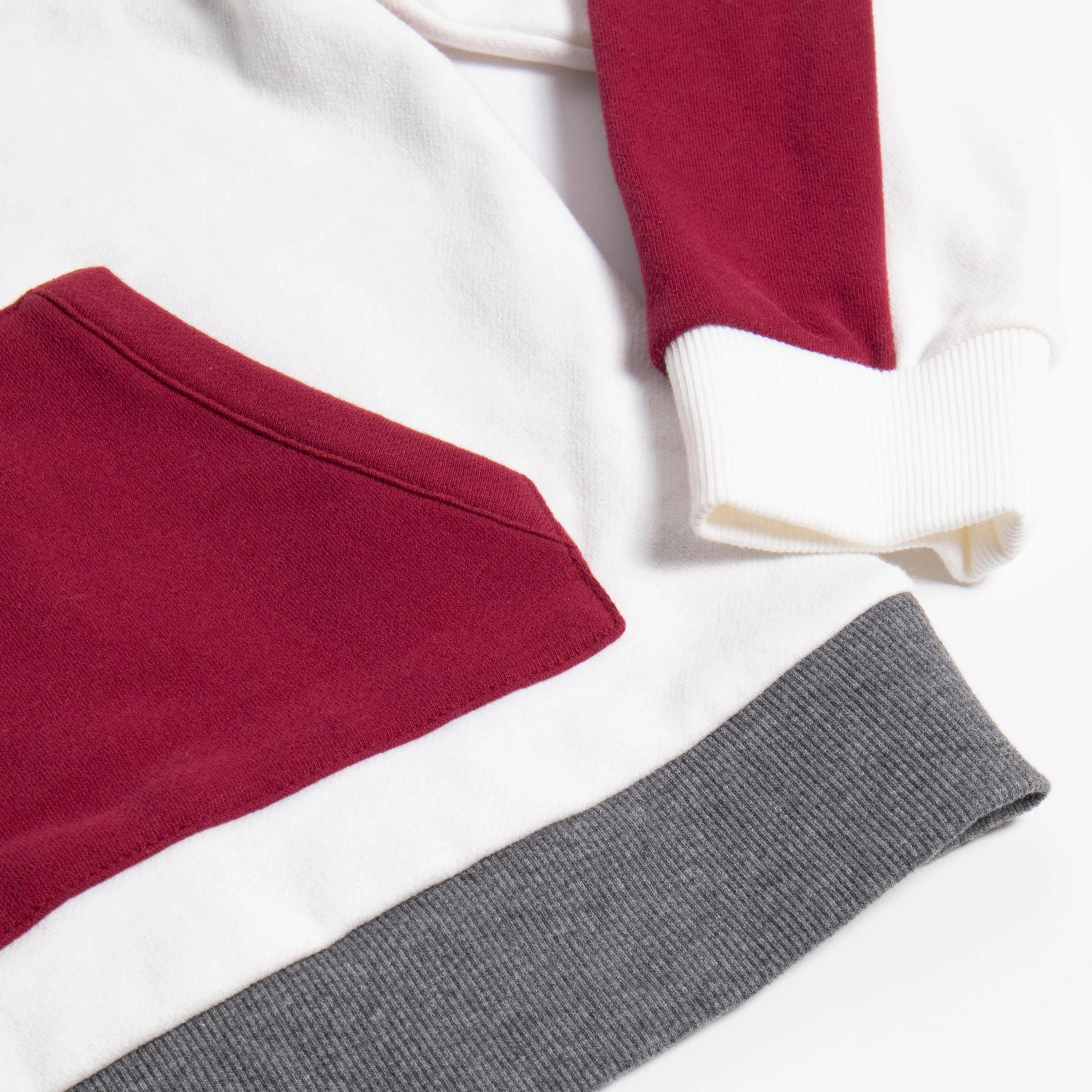 Side Color Blocked Hoodie