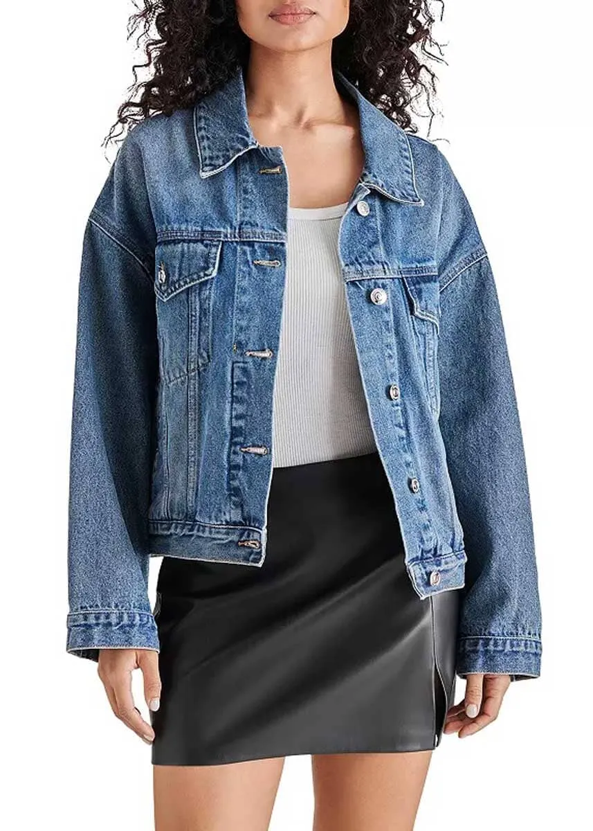 Sienna Denim Jacket - Blue Denim