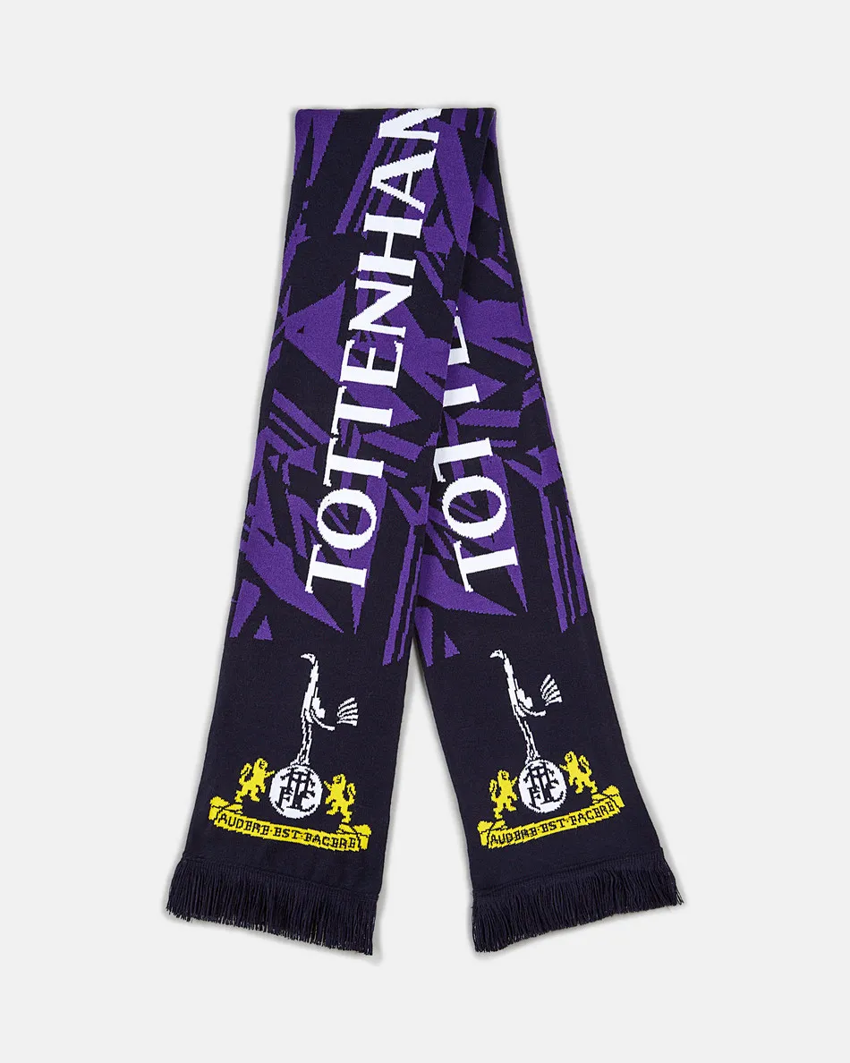 Spurs Patterned Purple Scarf