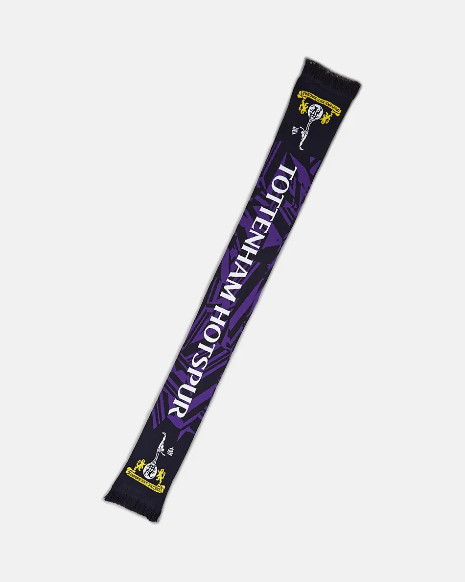 Spurs Patterned Purple Scarf