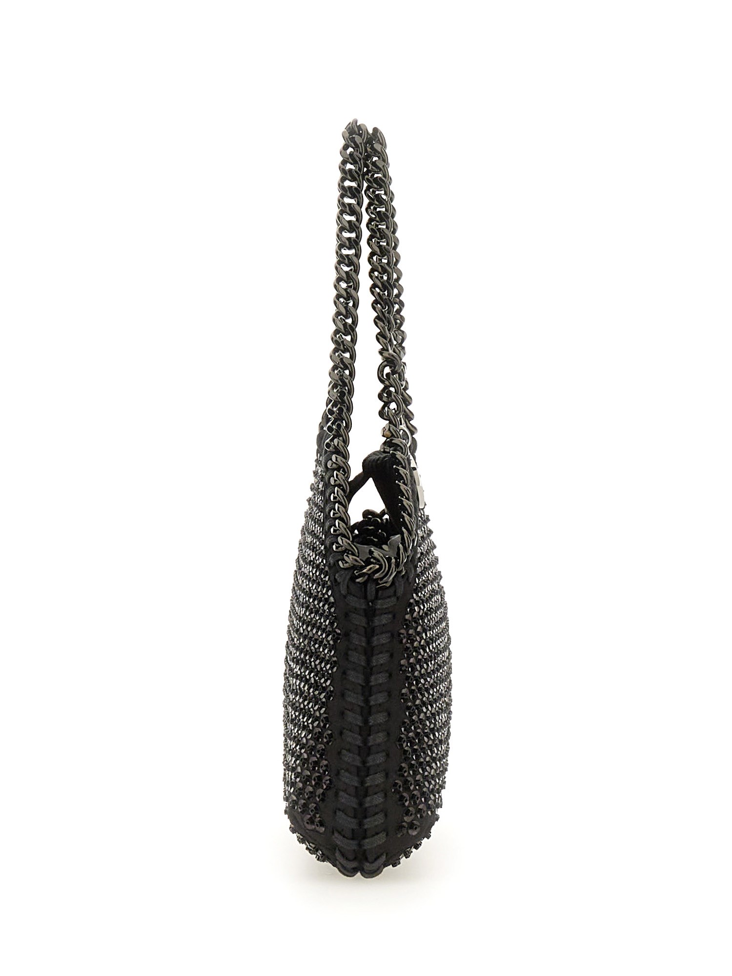 STELLA McCARTNEY    FALABELLA MINI BEADED AND SEQUINED ECO SHOULDER BAG