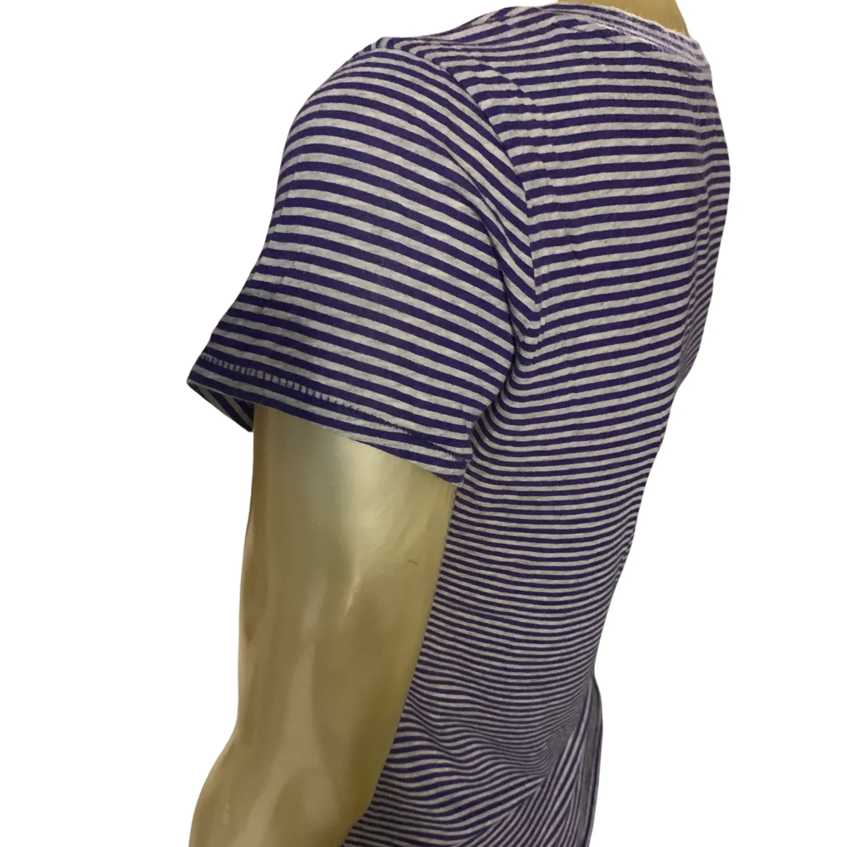 Striped V-Neck Tee