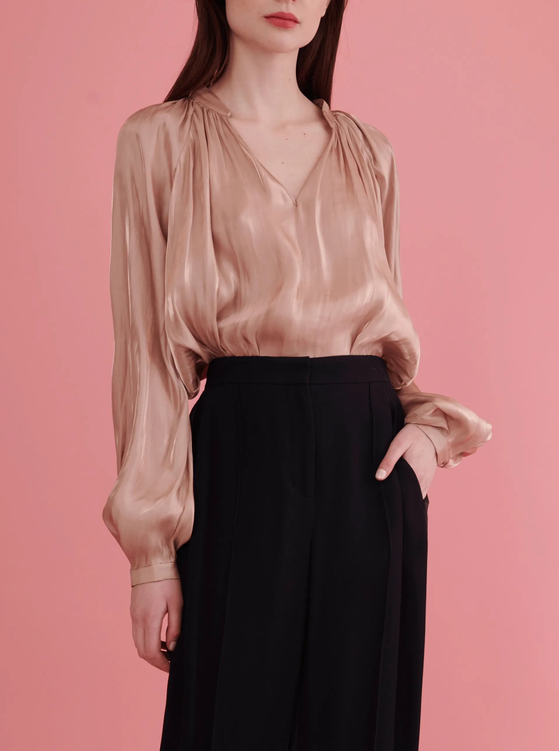 Suki Blouse, Beige - Shop Now