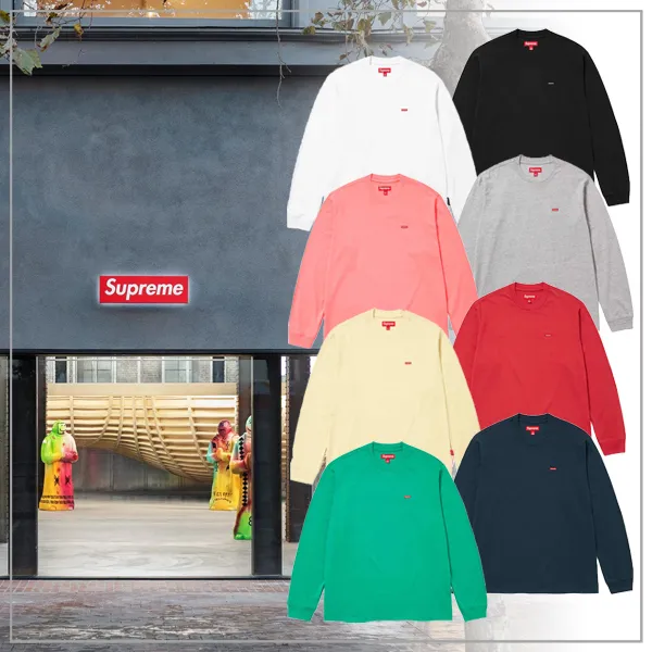 Supreme Long Sleeve T-shirt Logo