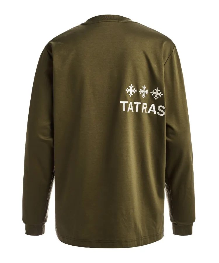 TATRAS Long Sleeve Plain T-shirt with Logo - Shop Now!