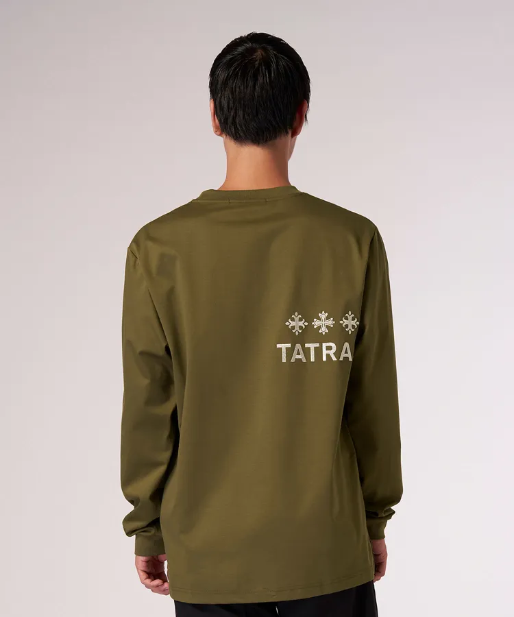 TATRAS Long Sleeve Plain T-shirt with Logo - Shop Now!