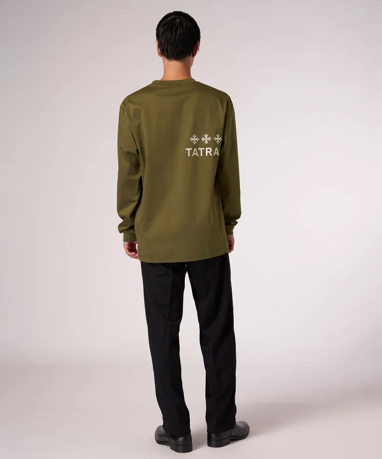 TATRAS Long Sleeve Plain T-shirt with Logo - Shop Now!