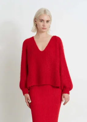 Tess Sweater - Rouge