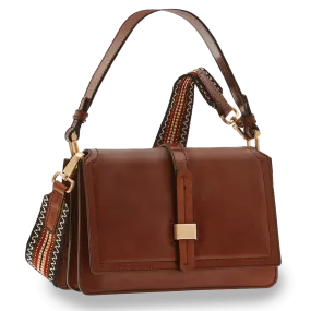 The Bridge - Beatrice Shoulder Bag in Brown