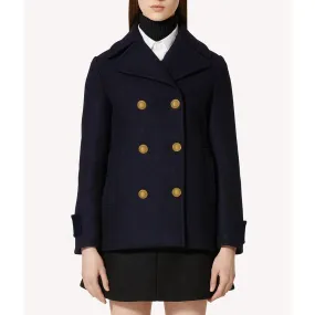 The Vampire Diaries S06 Nina Dobrev Peacoat