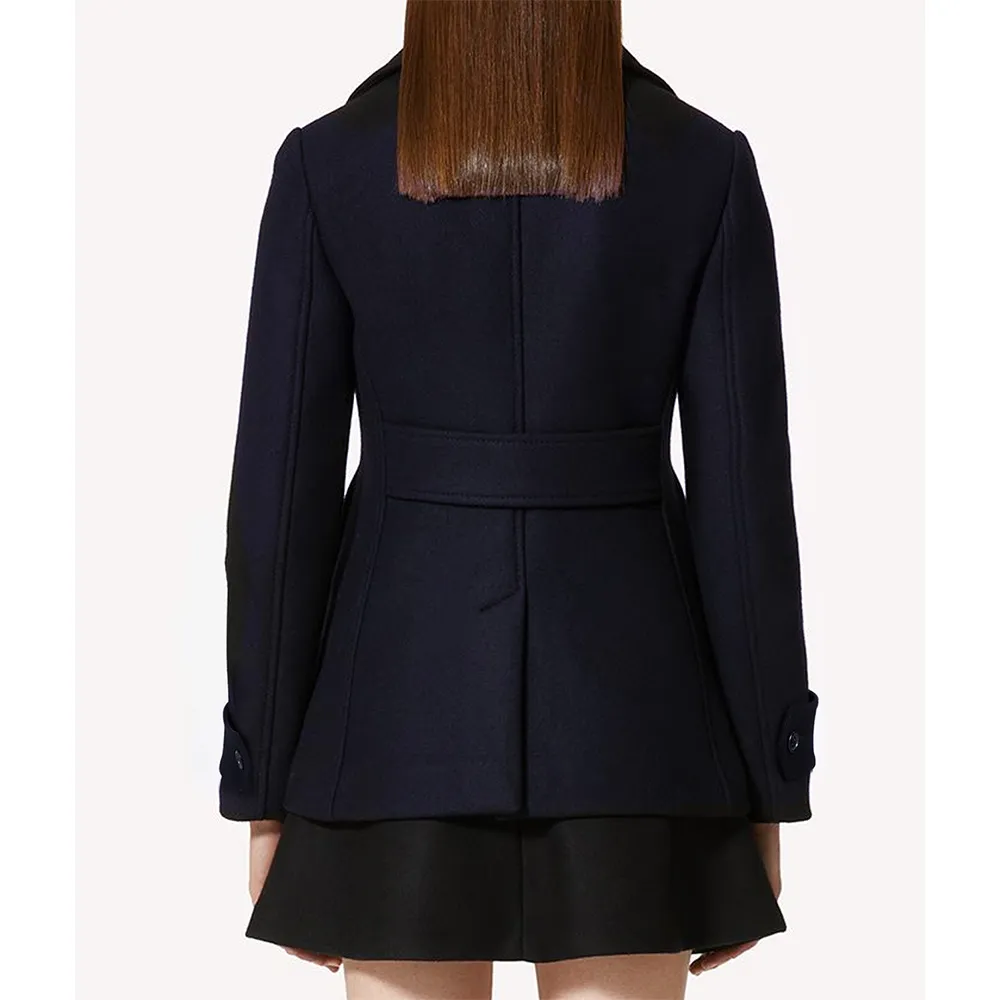 The Vampire Diaries S06 Nina Dobrev Peacoat