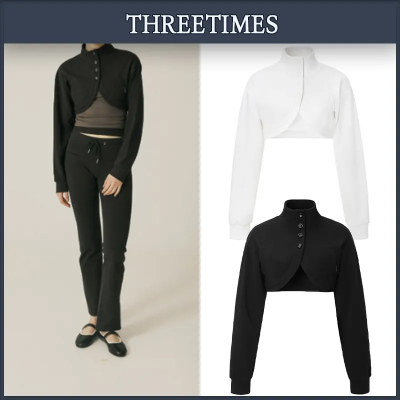 threetimes  |Street Style Logo Cardigans