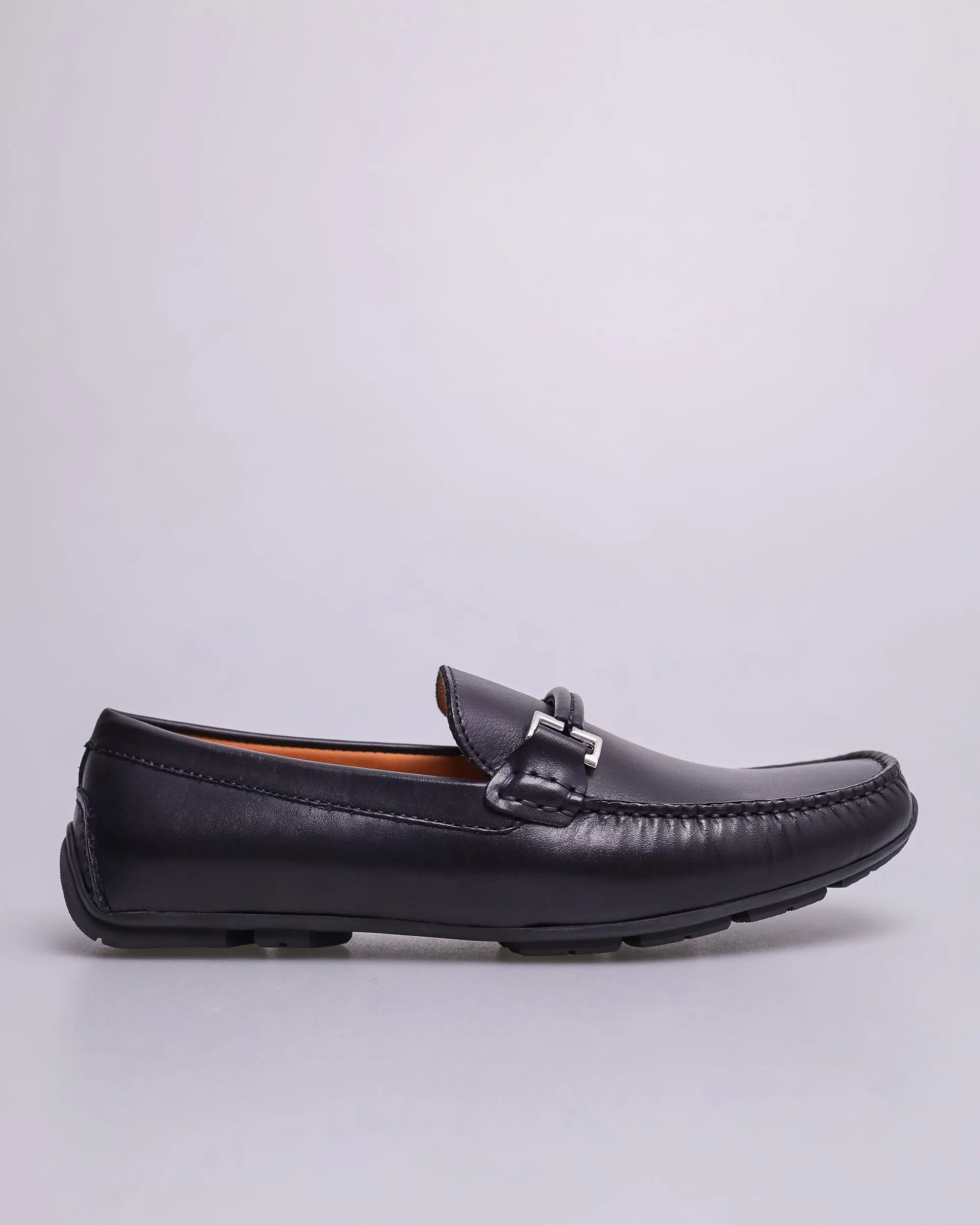 Tomaz C418B Men's Navy Buckle Moccasins