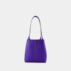 Tote Pm Shopper Bag - Vanessa Bruno - Leather - Blue