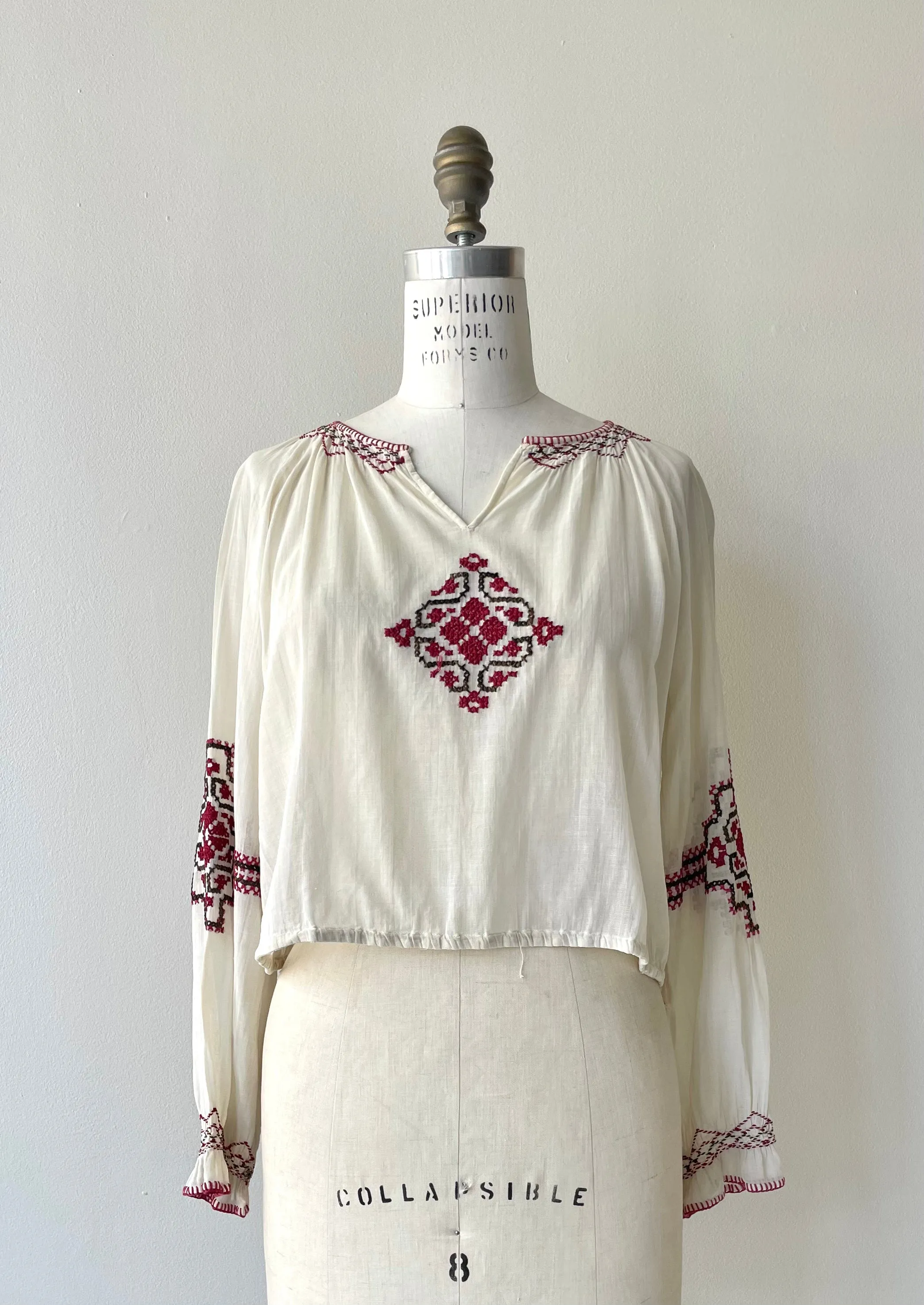 Trakya Folk Blouse 1920s - Buy Online Today!