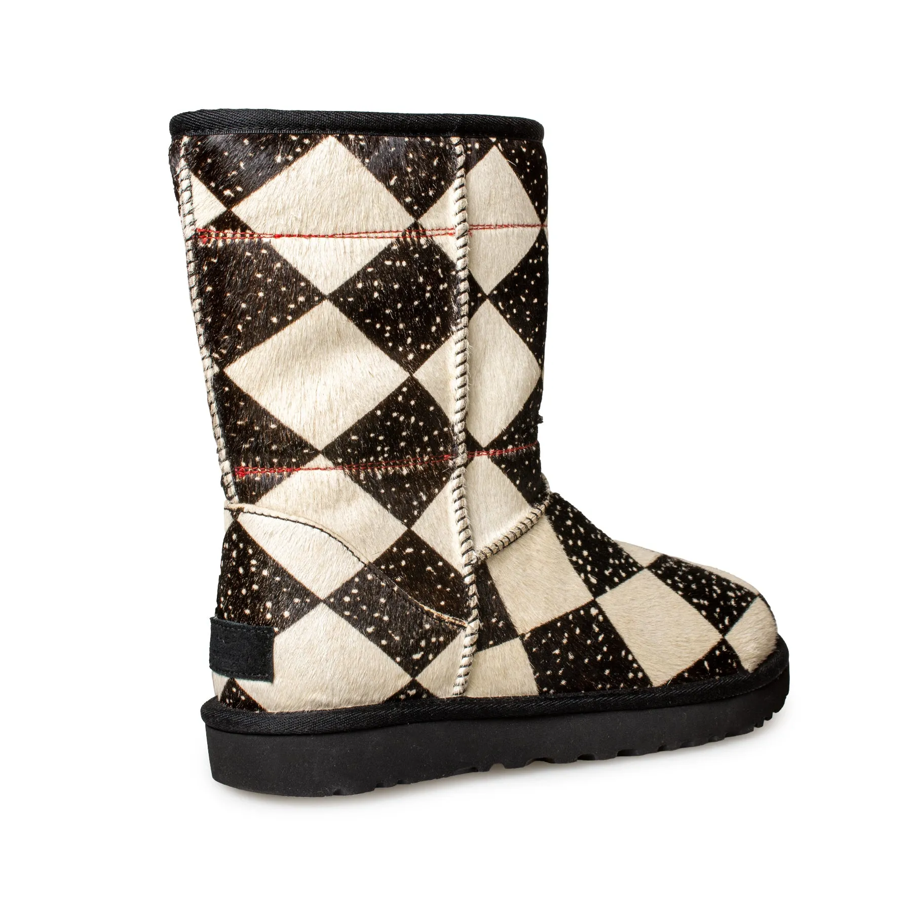 UGG Classic Diamond Black/White Women's Boots