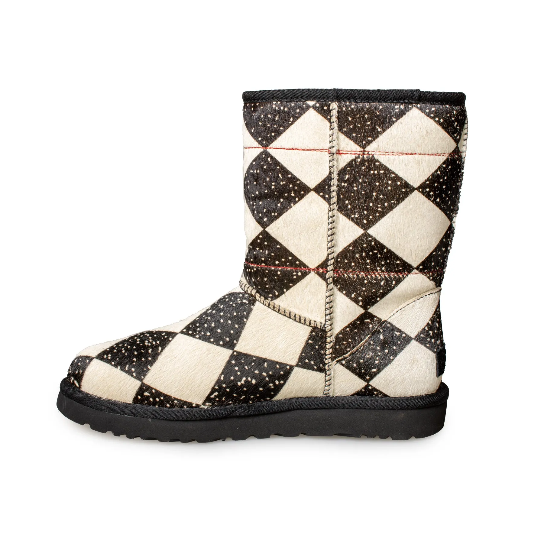 UGG Classic Diamond Black/White Women's Boots