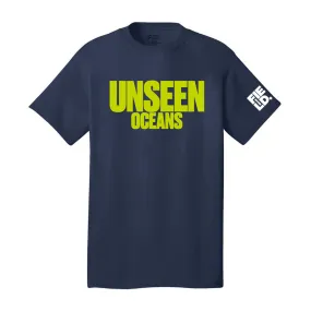 Unisex Navy Oceans T-Shirt