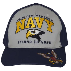 US Navy Second To None Cap - Clearance Sale - Made in USA