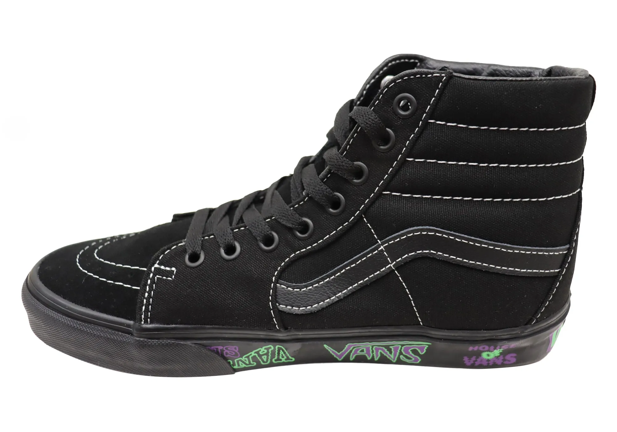 Vans Mens SK8 Hi Comfortable Lace Up Boots