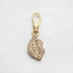 Vintage Lulu Crystal Lip Charm for Sale