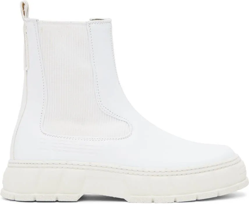 Virón White 1997 Chelsea Boots