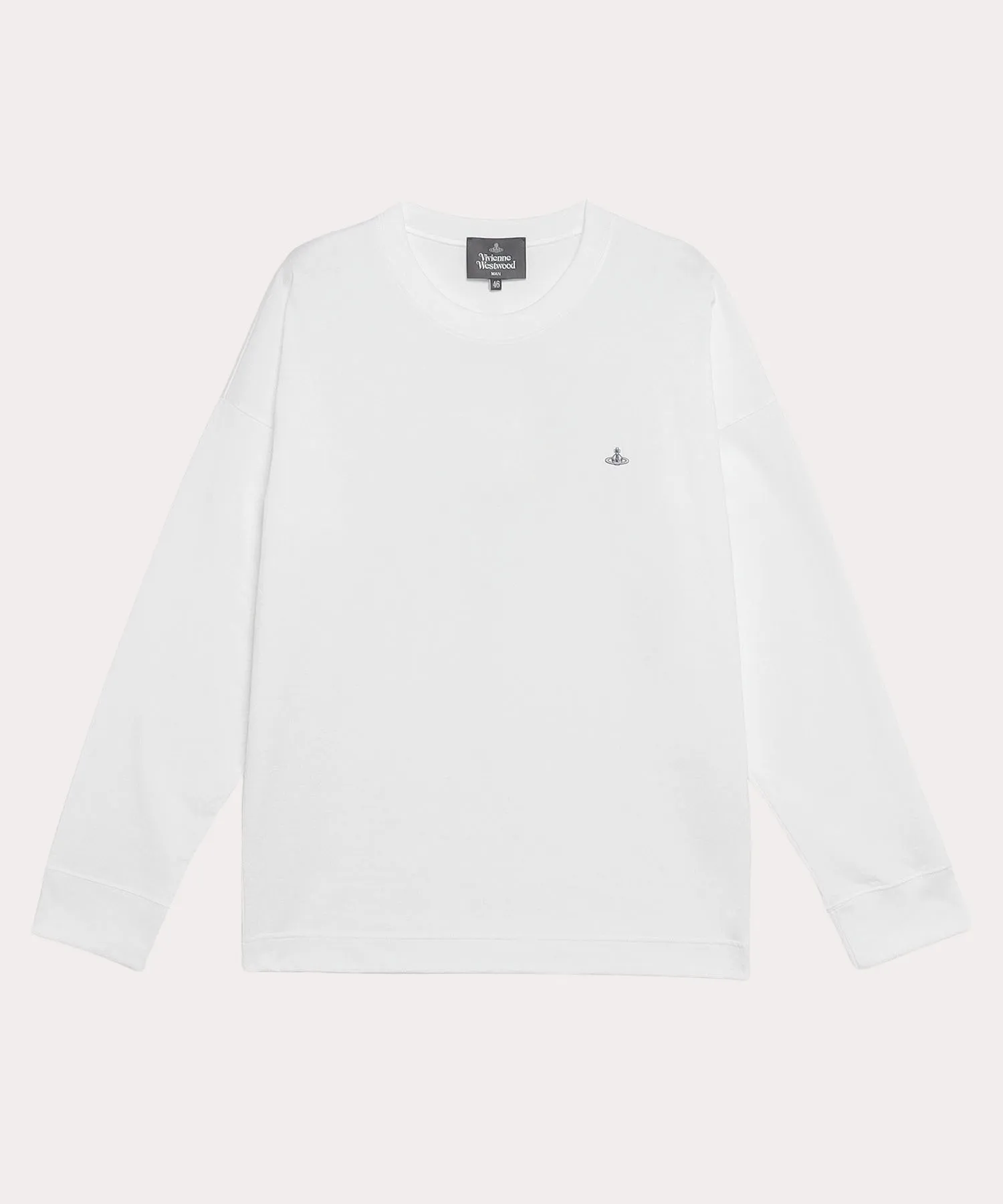 Vivienne Westwood Long Sleeves Cotton T-shirt Logo