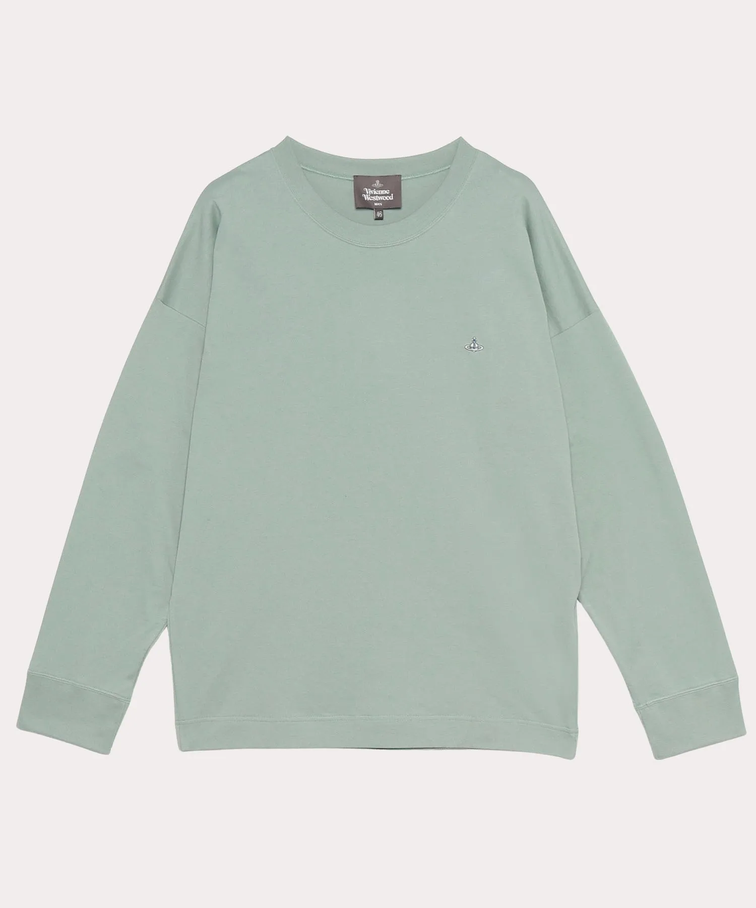 Vivienne Westwood Long Sleeves Cotton T-shirt Logo