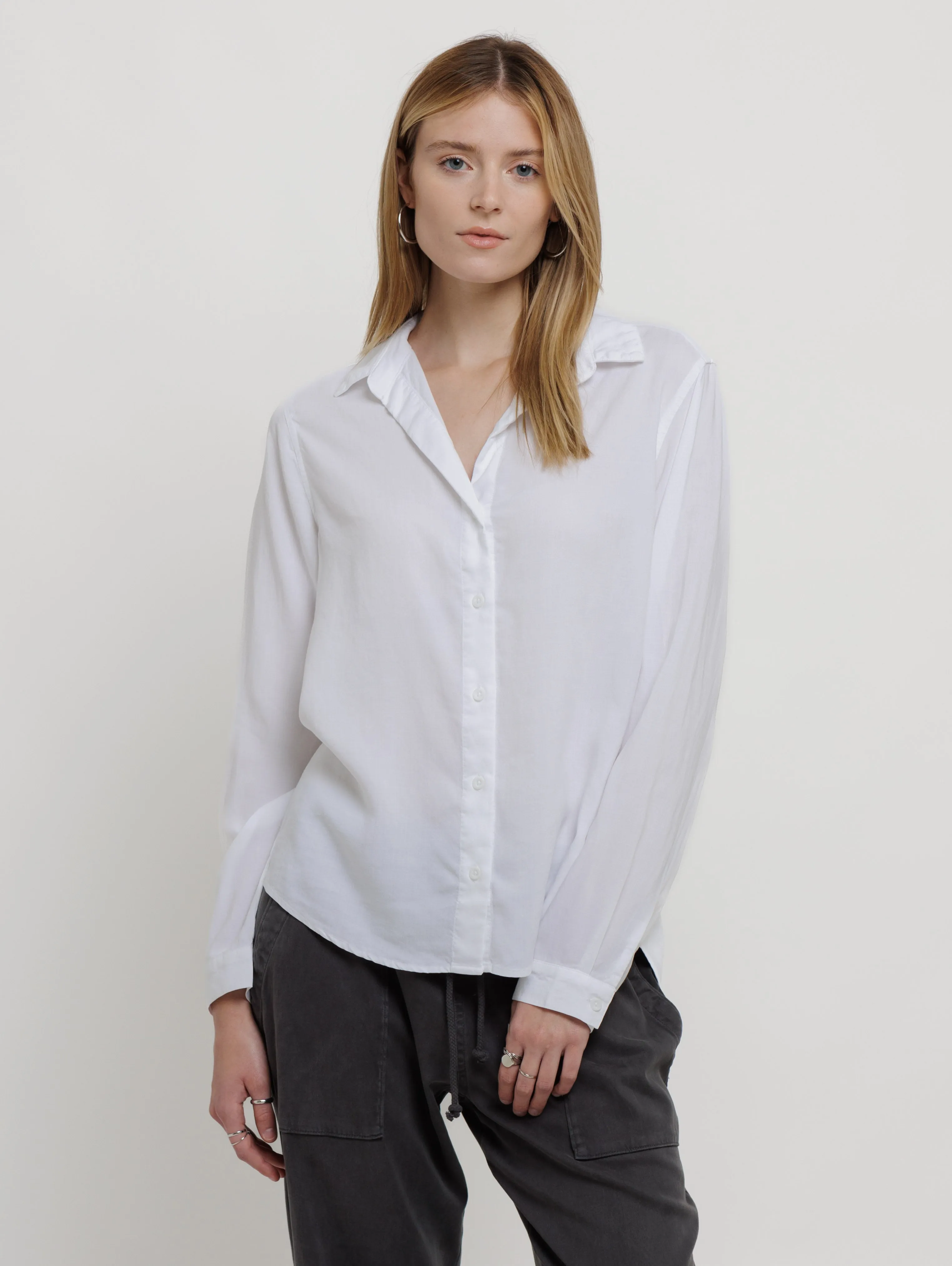 White Button Down Shirt