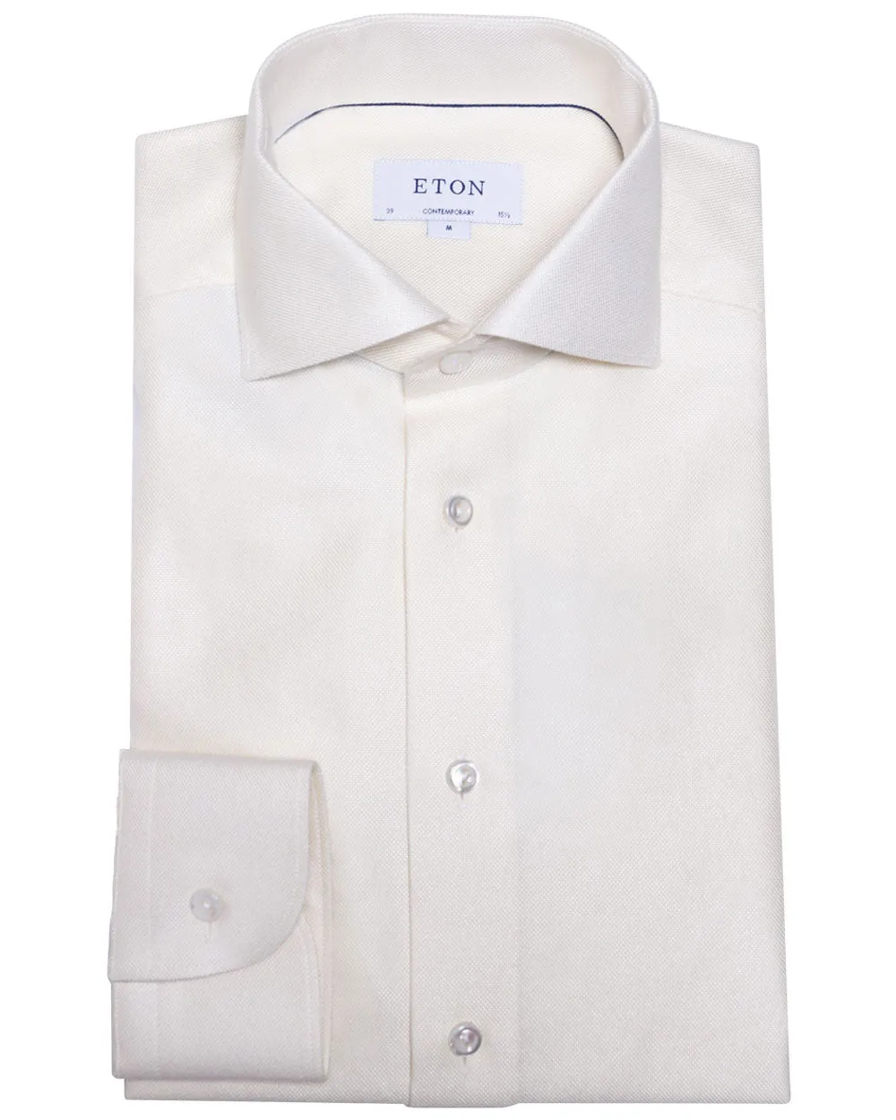 White Cotton Dress Shirt