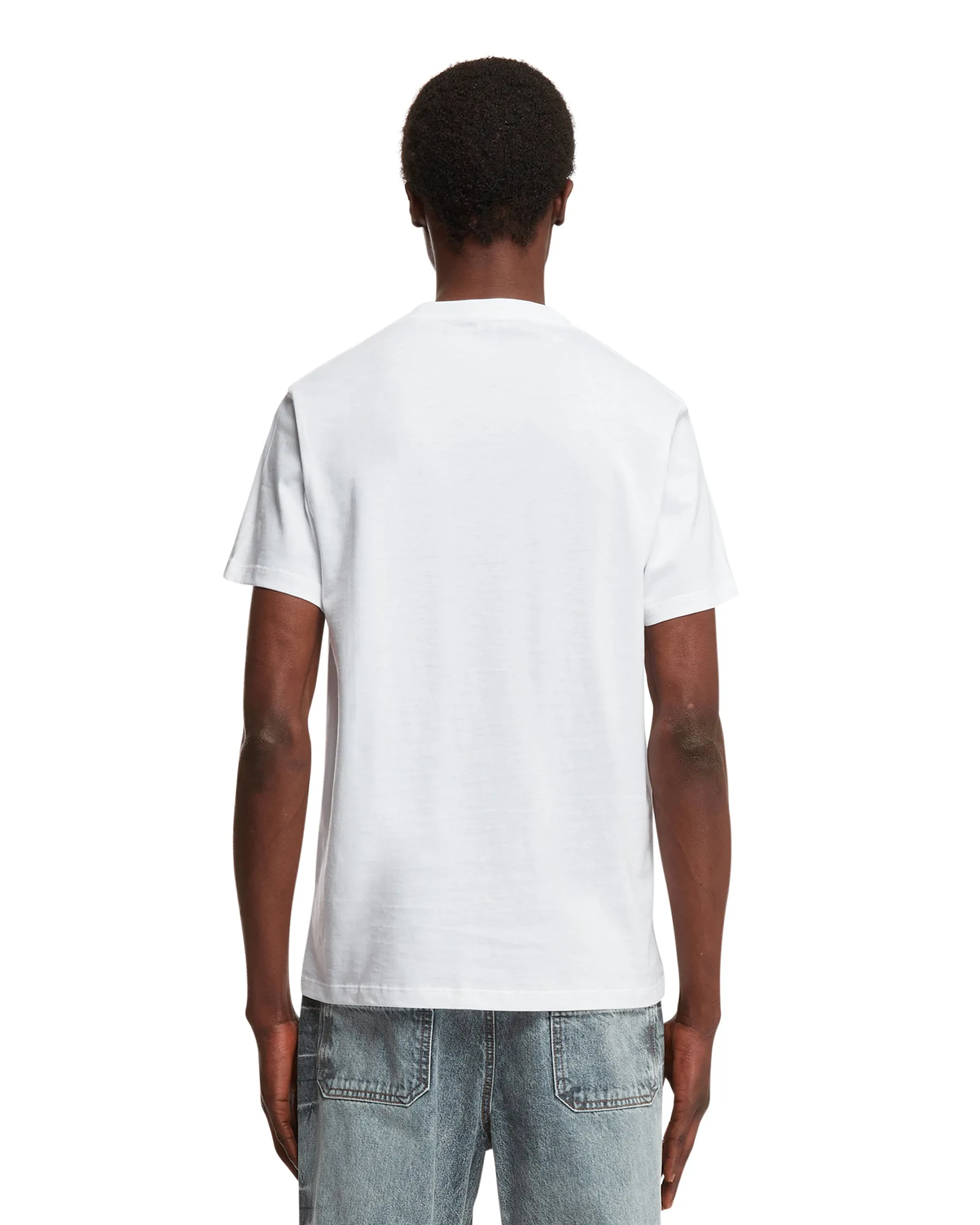 White Cotton T-Shirt Anagram