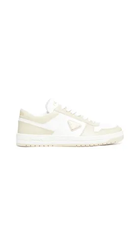 White Desert Downtown Leather Sneakers