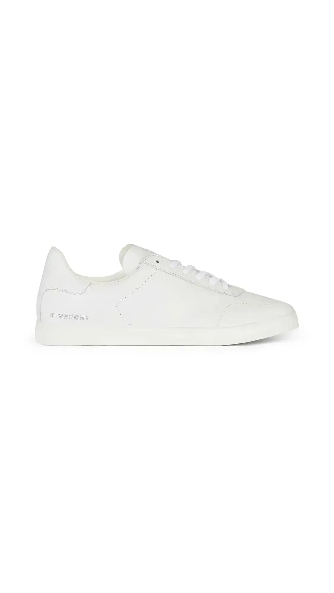 White Leather Town Sneakers