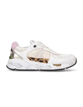 White women's Premiata Mased 6680 sneakers