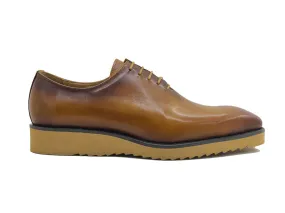 Wholecut Oxford Shoes with Lightweight Sole