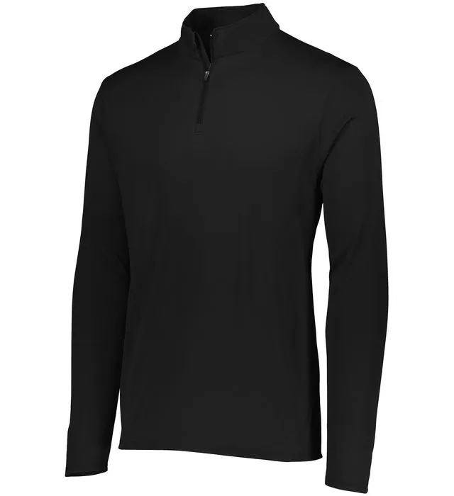 wicking quarter zip pullover