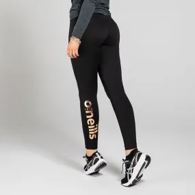 Women's Brodie Leggings Black / Gold